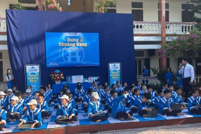 🔔🌟 THCS MỸ XÁ – SÔI NỔI SÂN CHƠI “RUNG CHUÔNG VÀNG” TIẾNG ANH! 🌟🔔